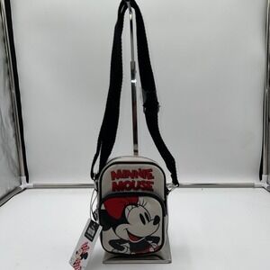 Disney Minnie Mouse Silver Crossbody Bag